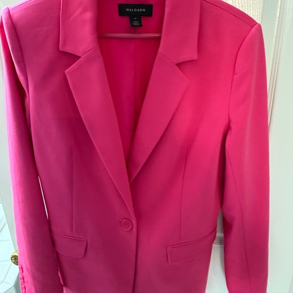 Halogen Women's Vibrant Pink Blazer - Picture 1 of 3